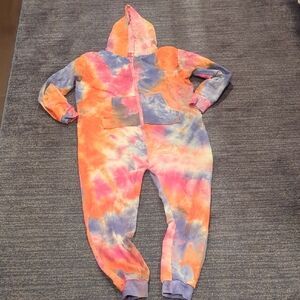 Vibrant Tie-Dye Women's One Piece